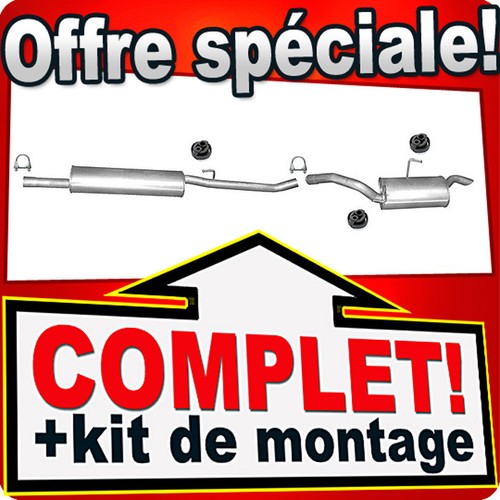 échappement pour peugeot - pour,