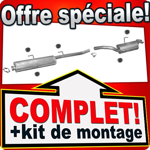 échappement pour peugeot 806 - pour,