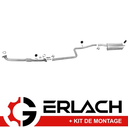 Echappement silencieux pour