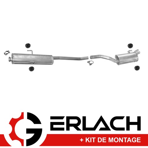 Echappement silencieux pour