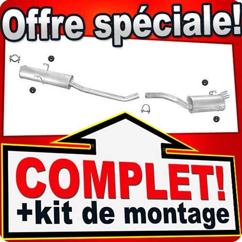 Ligne pot échappement - ligne,